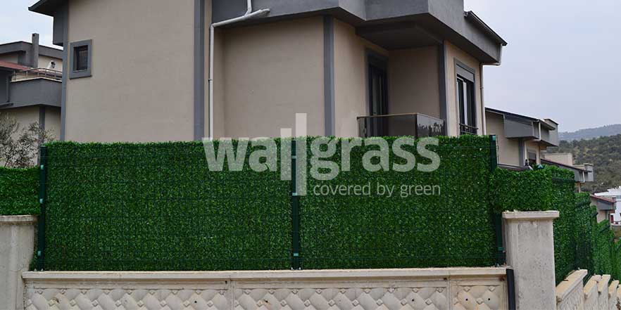 artificial grass for fence
