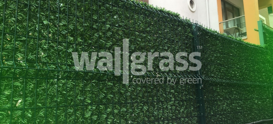 Grass Fence Covering Service with Wallgrass
